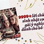 Chúc Con Gái Sinh Nhật 2 Tuổi