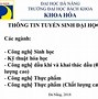 Khoa Cơ Điện Tử Đại Học Bách Khoa Đà Nẵng