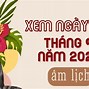 Tháng 9 Âm Lịch 2023 Ngày Nào Tốt